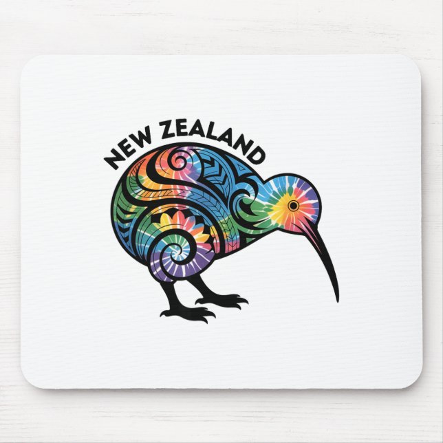New Zealand Kiwi Bird  Musmatta (Framsidan)
