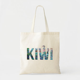 NEW ZEALAND KIWI ENMPLE PAUA TOTE BAG TYGKASSE
