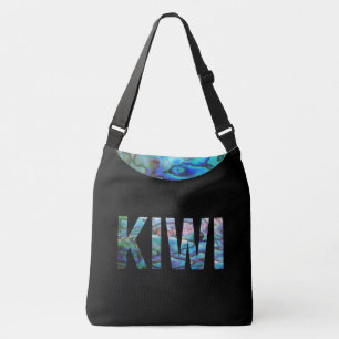 NEW ZEALAND KIWI PAUA AXELVÄSKA