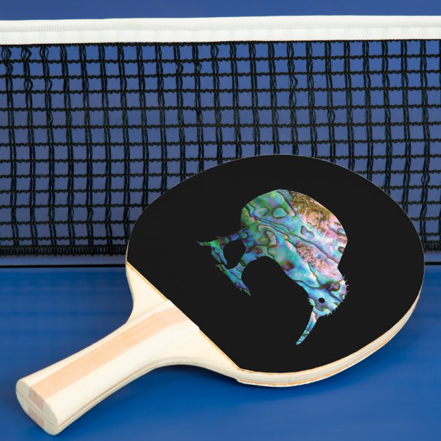 NEW ZEALAND KIWI PAUA PINGISRACKET (Insitu)