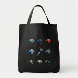 NEW ZEALAND KIWIS PAUA TYGKASSE