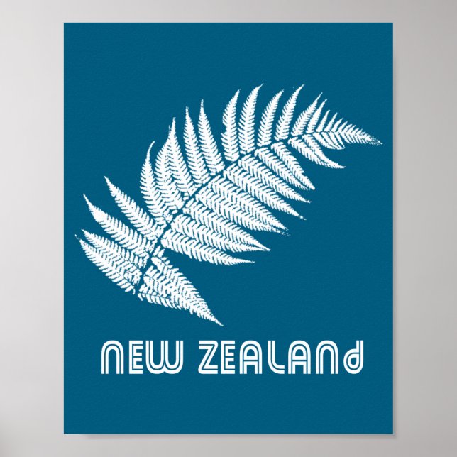 New Zealand Long Sleeve _1  Poster (Framsidan)