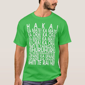 NEW ZEALAND MAORI HAKA SHIR Rugby T Shirt