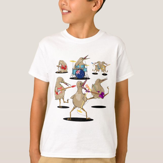 New Zealand Music T Shirt (Framsida)