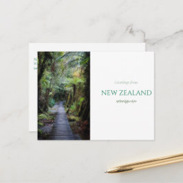 New Zealand Postcard  Helg Vykort