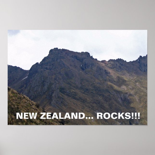 New Zealand Rocks- Flight of the Conchords Poster (Framsidan)