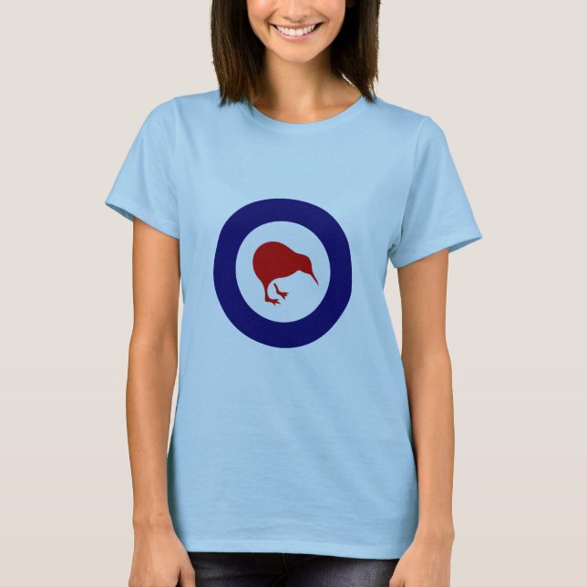 New Zealand roundelkiwi Tee (Framsida)