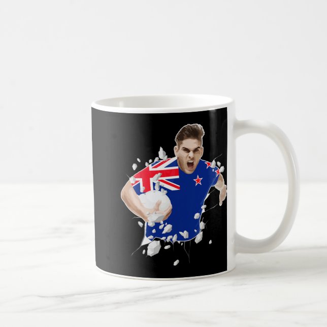 New Zealand Rugby Jersey 2021 New Zealand Rugby  Kaffemugg (Höger)