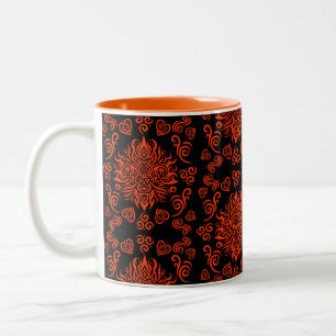 New Zealand Traditional Māori Två-Tonad Mugg
