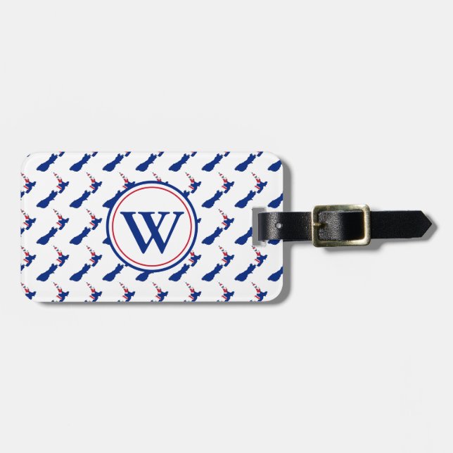 NEW ZEALAND Trust in Lord Proverbs 3 Luggage Bagagebricka (Horisontell Framsida)