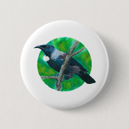 New Zealand Tui - Painting in acrylic Knapp