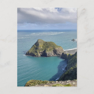New Zealand Whatipu Beach View Omanawanui Track Vykort
