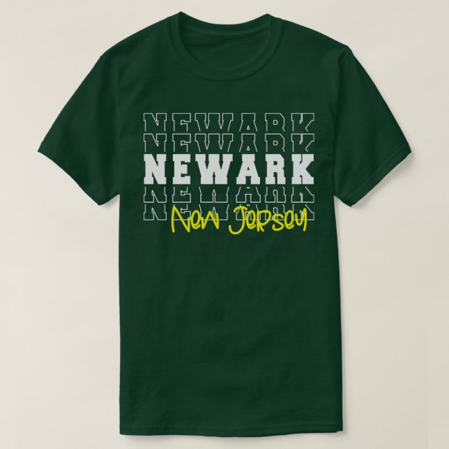 Newark city New jersey Newark NJ T Shirt (Design framsida)