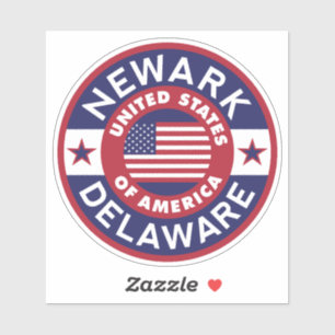 NEWARK, Delaware Klistermärken