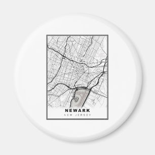 Newark Karta Magnet