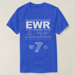 Newark Liberty Internationell flygplats EWR T-Shir T Shirt