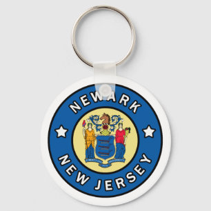 Newark New jersey Nyckelring