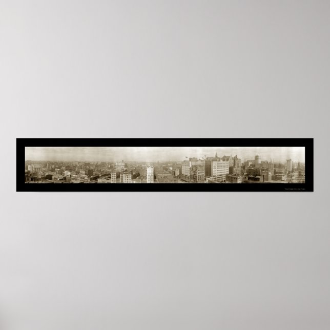 Newark, New jersey Photo 1912 Poster (Framsidan)