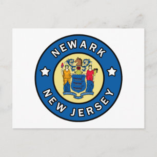 Newark New Jersey Vykort