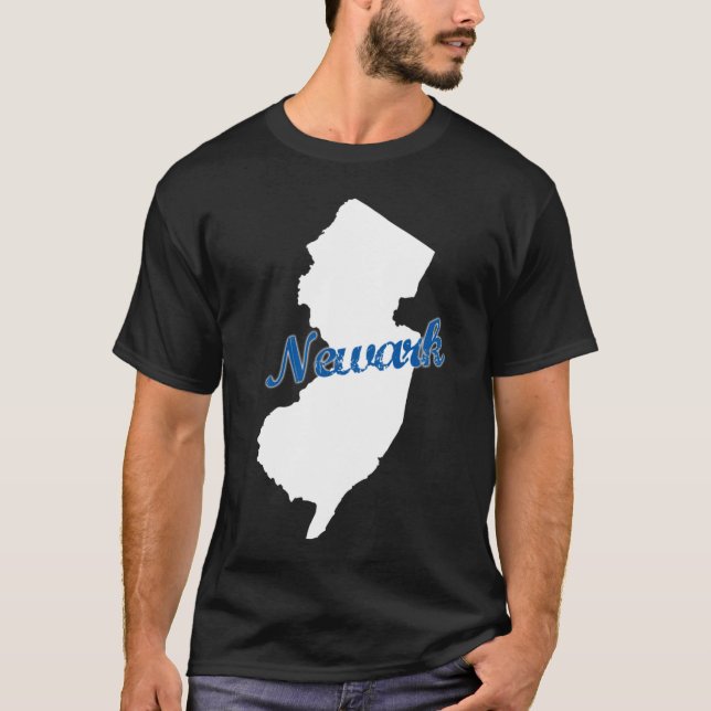 Newark NJ T Shirt (Framsida)