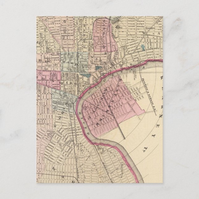 Newark, NJ Vykort (Framsida)