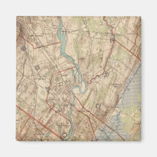 Newark och Paterson, New jersey Magnet