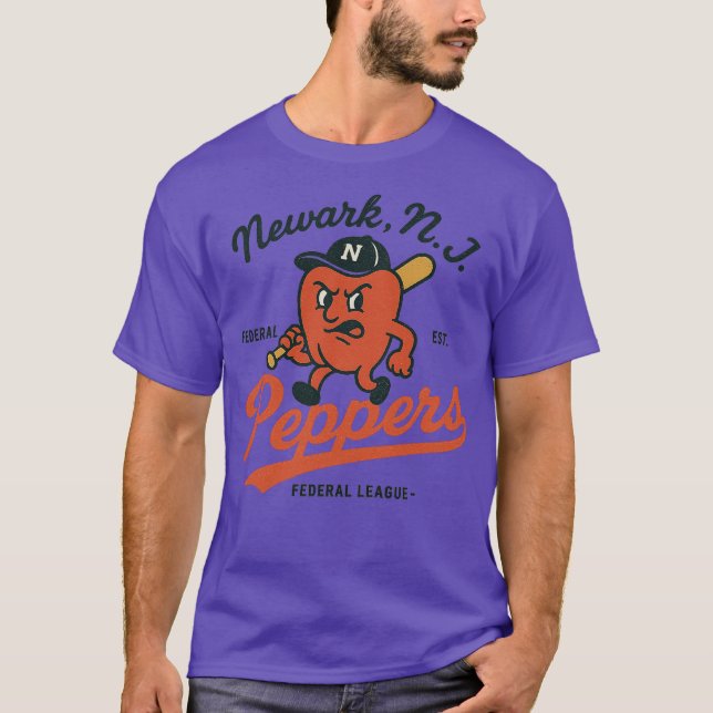Newark Peppers - New jersey T Shirt (Framsida)