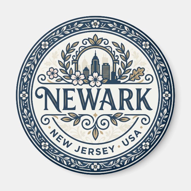 Newark USA Magnet (Framsidan)