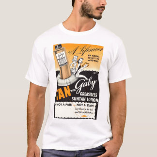 newartsweb - Gaby solbränna. Inte en smärta, inte T-shirt