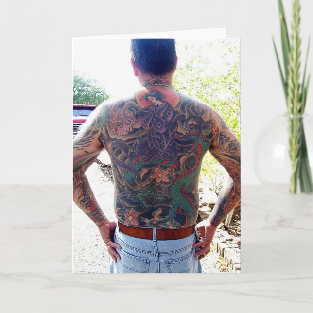 newartsweb - mamma fick jag en tatoo! kort (Framsida)