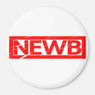 Newb Frimärke Magnet