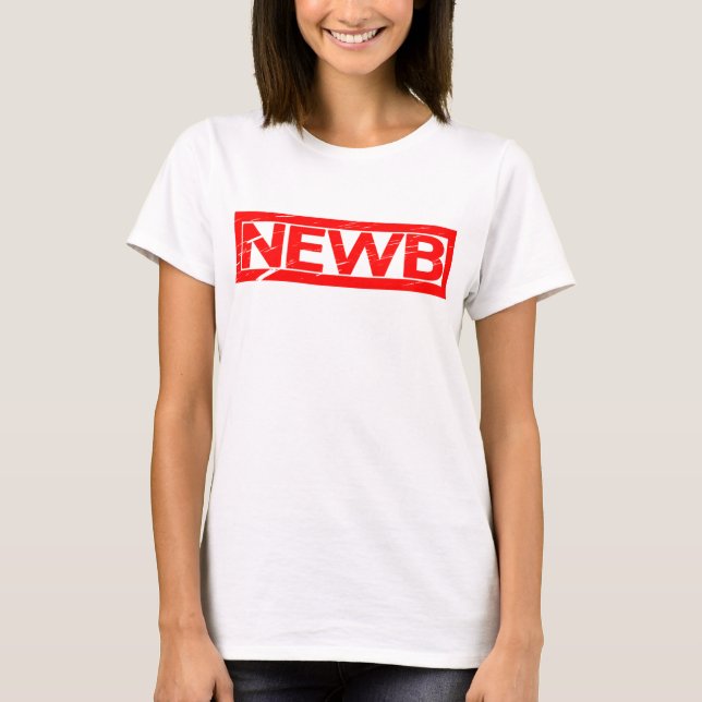 Newb Frimärke T Shirt (Framsida)