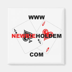 NewbieHoldem logotyp Magnet