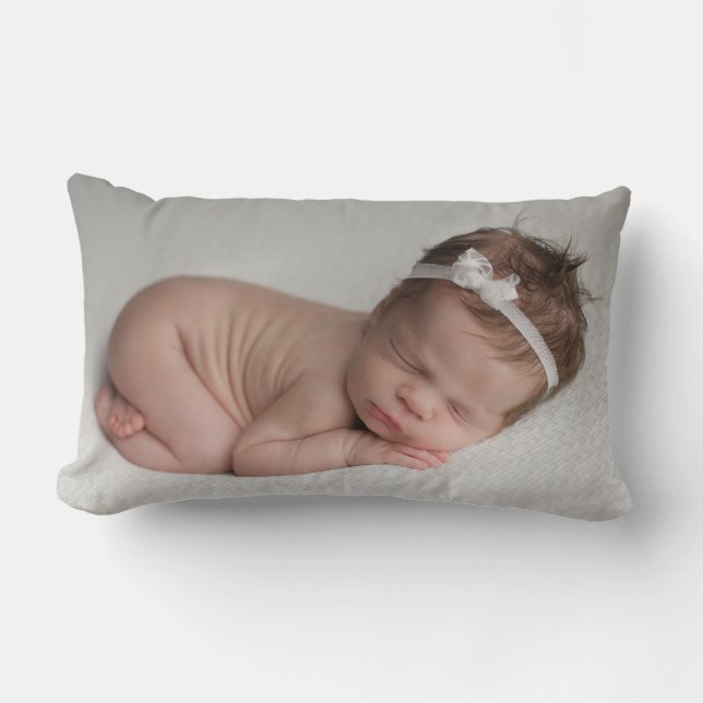 NEWBORN ADORABLE BABY PILLOW LUMBARKUDDE (Framsida)