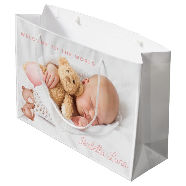 Newborn Baby Gift Bag (Baksidan Vinklad)