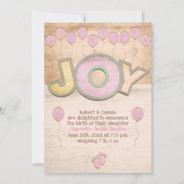 Newborn Baby Girl Meddelande