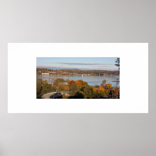 Newburgh-Beacon Bridge, NY 12508 Poster (Framsidan)