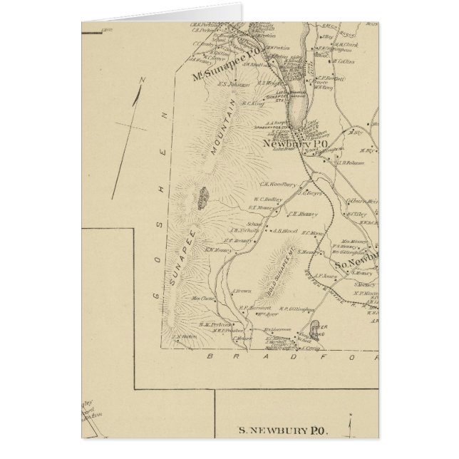 Newbury Hälsningskort (Framsidan)