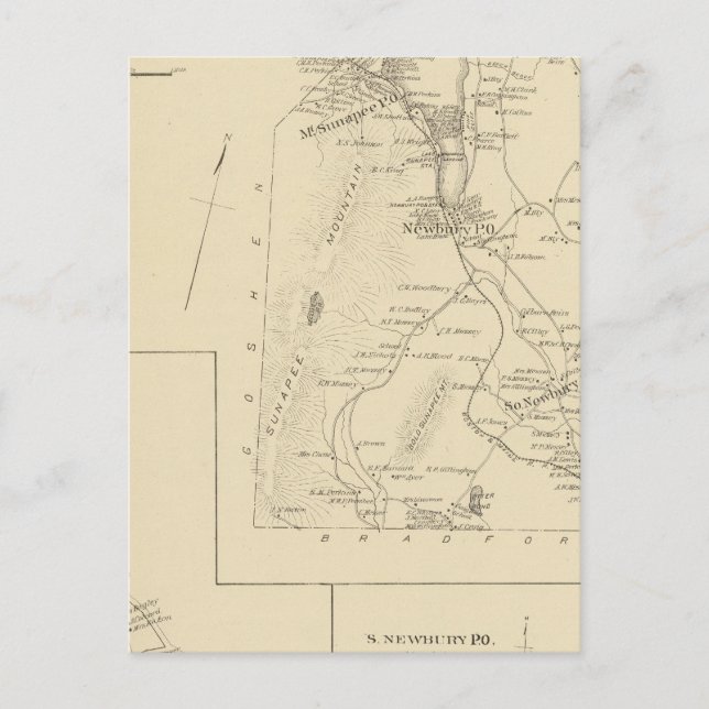 Newbury Vykort (Framsida)