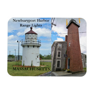 Newburyport Harbor Range Ljus, MORSA Flexi Magnet