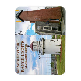 Newburyport Harbor Range Ljus, MORSA Flexi Magnet