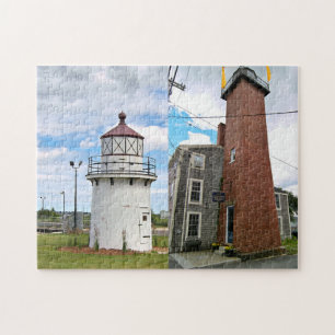 Newburyport spänner ljus, det Massachusetts pusse Pussel