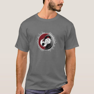 Newcastle Aikidomanar mörka T-tröja Tee Shirt