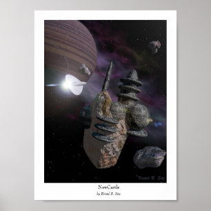 NewCastle, av Kristel R. Sitz Poster
