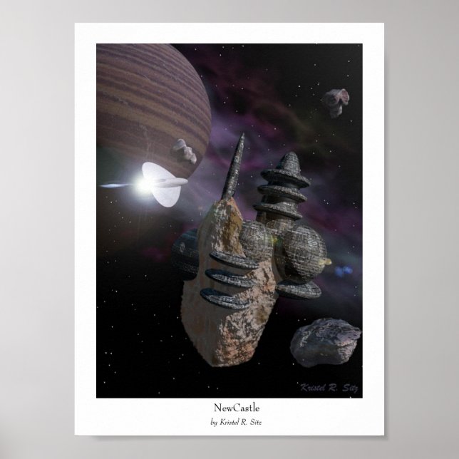 NewCastle, av Kristel R. Sitz Poster (Framsidan)