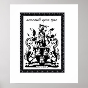 Newcastle-jacka av arm poster