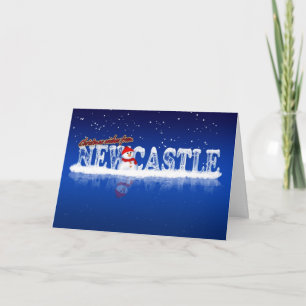 Newcastle julkort - julönskemål helgkort