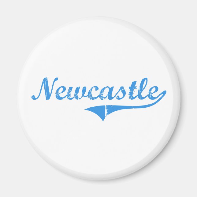 Newcastle Maine Classic Design Magnet (Framsidan)
