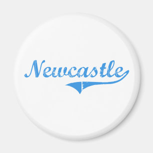 Newcastle Maine klassikerdesign Magnet