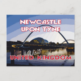 Newcastle On Tune, besök.. Vykort